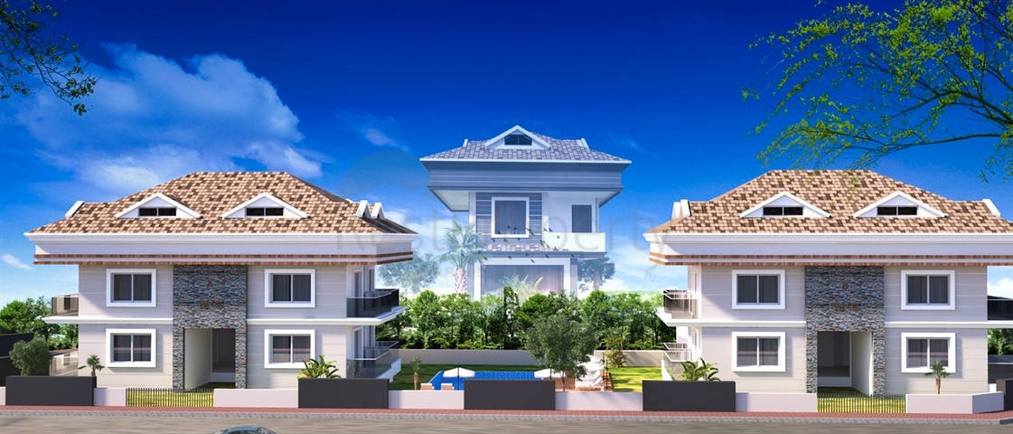 Квартиры планировки 1+1 и 3+1 в районе Кемер - Анталия 