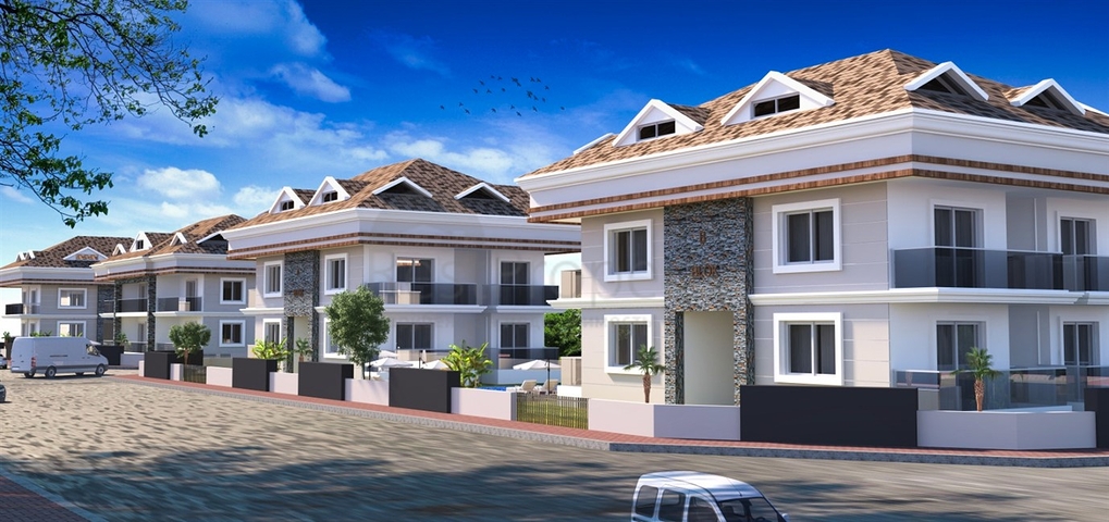 Квартиры планировки 1+1 и 3+1 в районе Кемер - Анталия 