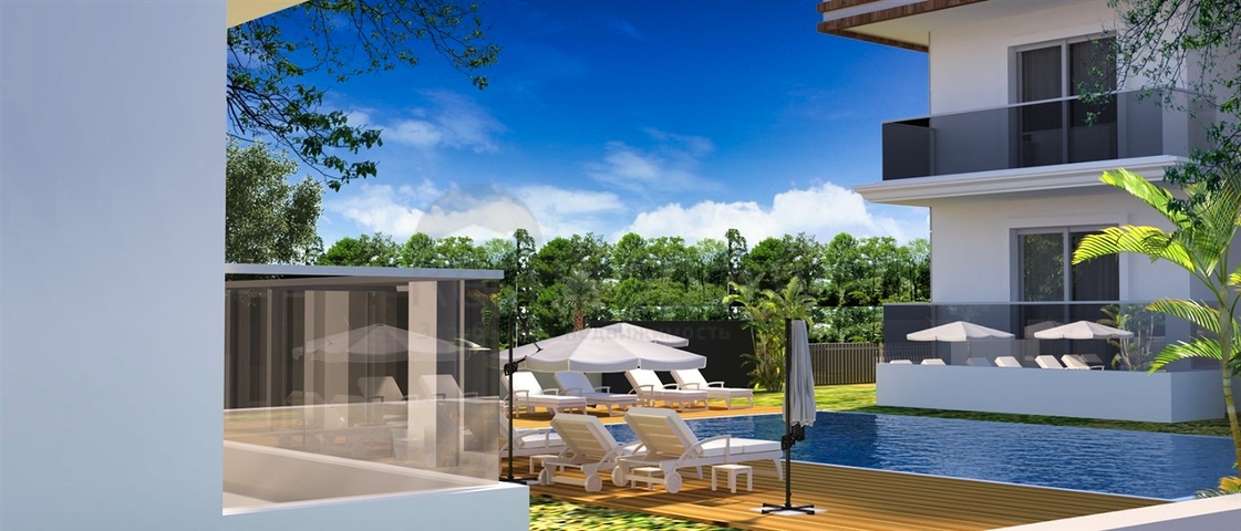 Квартиры планировки 1+1 и 3+1 в районе Кемер - Анталия 