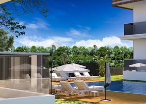 Квартиры планировки 1+1 и 3+1 в районе Кемер - Анталия 