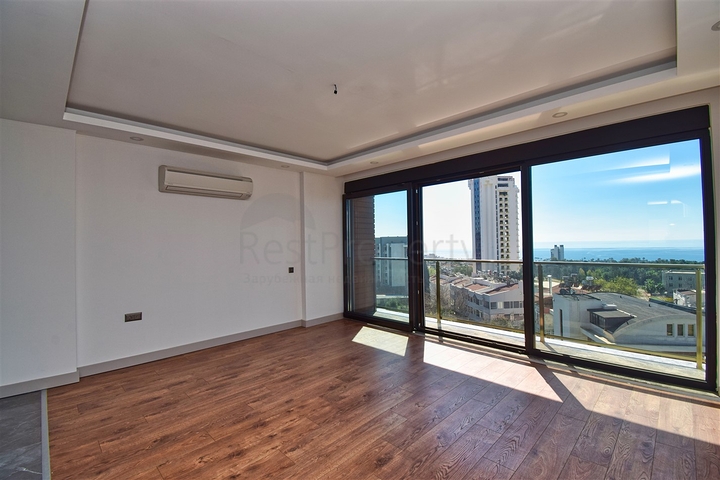 Квартира планировки 4+1 дуплекс в микрорайоне Гюзельоба - Анталия