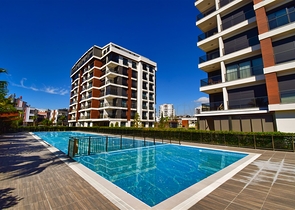 Квартира планировки 4+1 дуплекс в микрорайоне Гюзельоба - Анталия