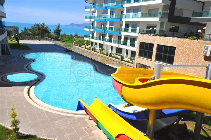 Квартира 2+1 в жилом комплексе с отельной инфраструктурой.