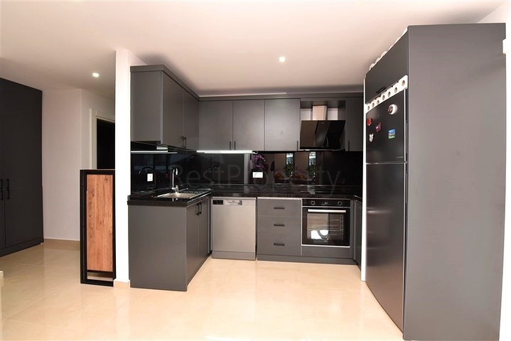 Квартира 2+1 в жилом комплексе с отельной инфраструктурой.