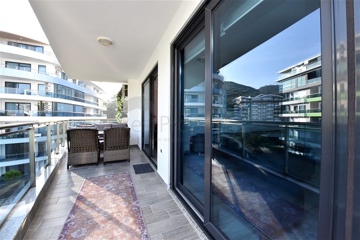 Квартира 2+1 в жилом комплексе с отельной инфраструктурой.