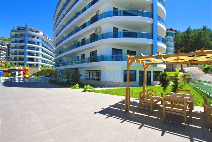 Квартира 2+1 в жилом комплексе с отельной инфраструктурой.