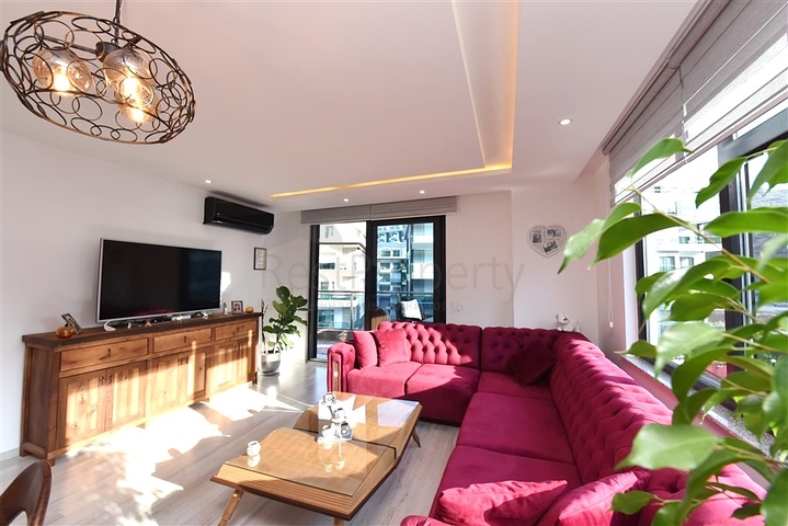 Квартира 2+1 в жилом комплексе с отельной инфраструктурой.