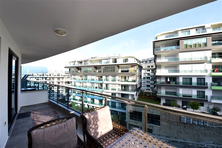 Квартира 2+1 в жилом комплексе с отельной инфраструктурой.