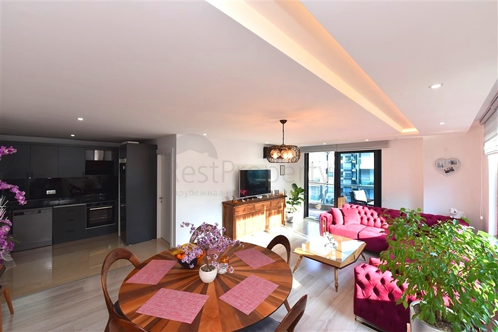 Квартира 2+1 в жилом комплексе с отельной инфраструктурой.