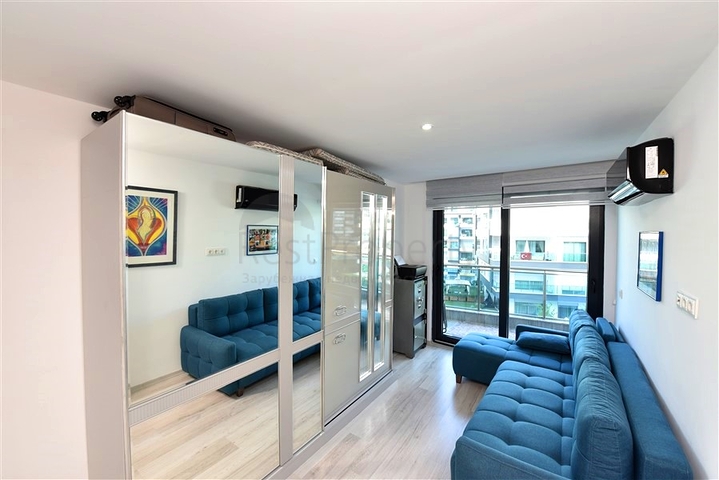 Квартира 2+1 в жилом комплексе с отельной инфраструктурой.