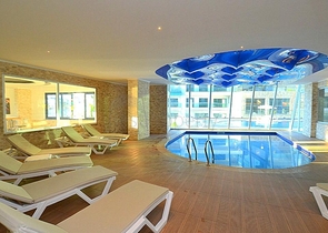 Квартира 2+1 в жилом комплексе с отельной инфраструктурой.