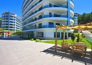 Квартира 2+1 в жилом комплексе с отельной инфраструктурой.