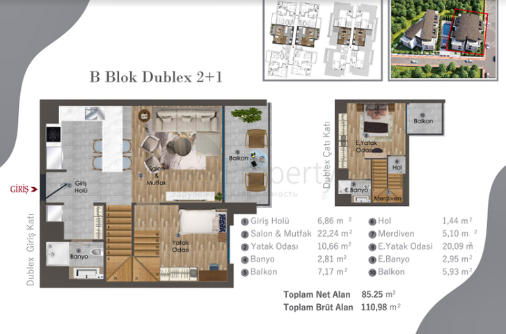 Инвестиционный проект в районе Алтынташ - Анталия