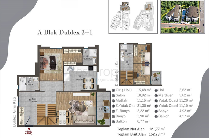 Инвестиционный проект в районе Алтынташ - Анталия
