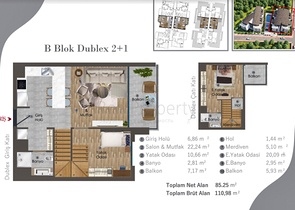 Инвестиционный проект в районе Алтынташ - Анталия