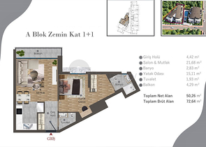 Инвестиционный проект в районе Алтынташ - Анталия