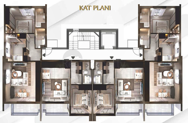 Инвестиционный проект в районе Алтынташ - Анталия 