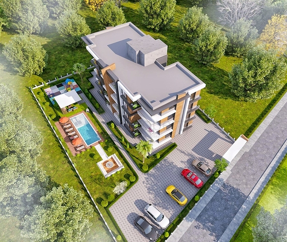 Квартира планировки 2+1 в районе Алтынташ - Анталия  Квартира планировки 2+1 в районе Алтынташ - Анталия