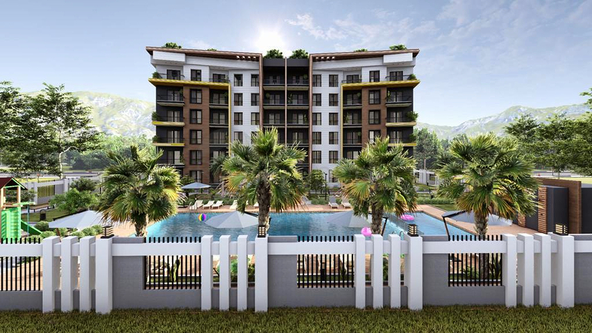 Инвестиционный проект в районе Алтынташ - Анталия 