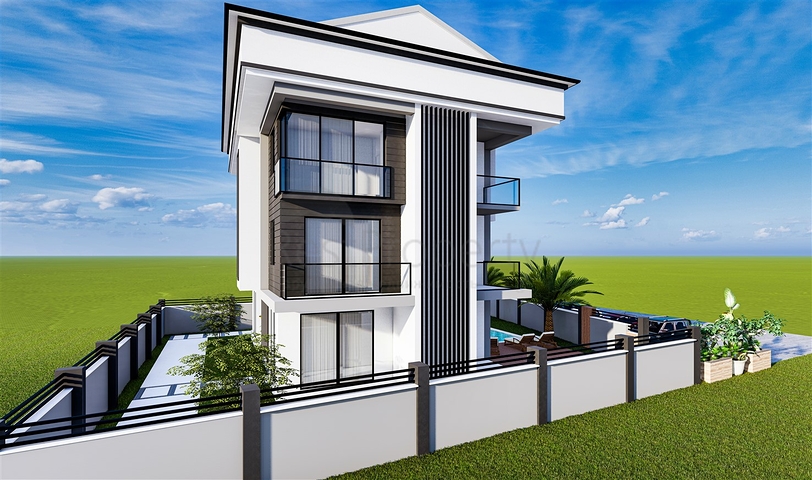 Квартиры планировки 1+1 и 3+1 дуплекс в районе Кемер - Анталия 