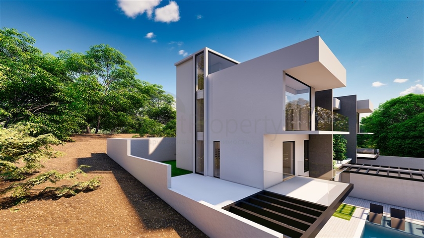 Вилла планировки 4+1 в районе Кемер - Анталия 