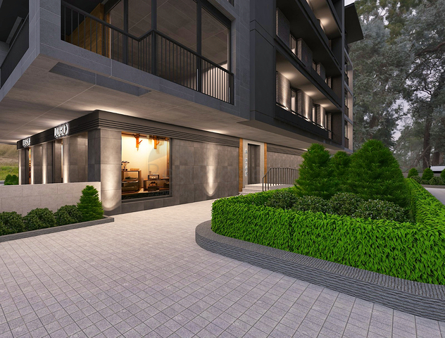 Квартиры планировки 1+1 в центре города Анталия 