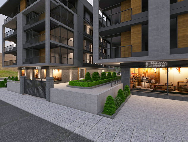 Квартиры планировки 1+1 в центре города Анталия 