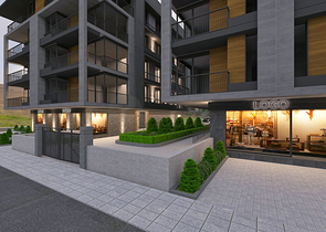 Квартиры планировки 1+1 в центре города Анталия 