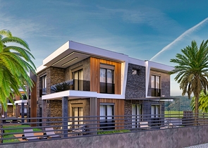 Вилла планировки 4+1 в районе Дошемеалты - Анталия 