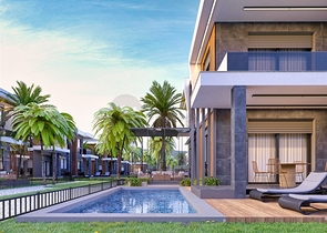 Вилла планировки 4+1 в районе Дошемеалты - Анталия 