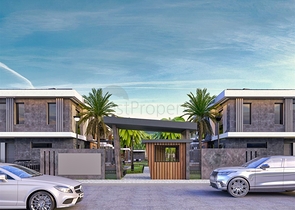 Вилла планировки 4+1 в районе Дошемеалты - Анталия 