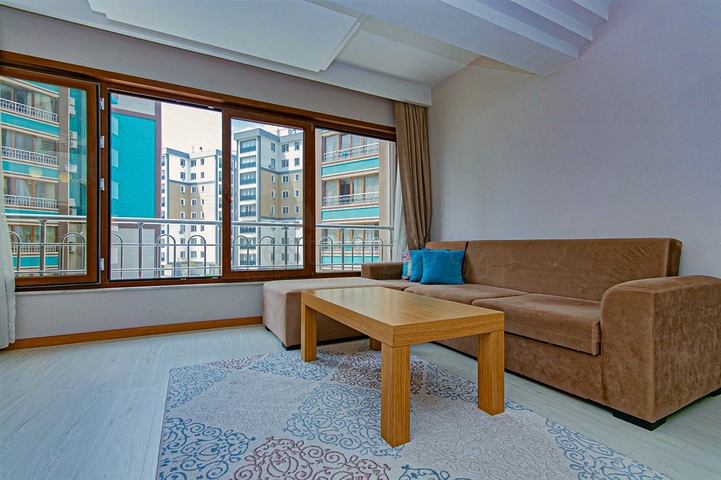 Квартира планировки 1+1 в микрорайоне Гюзельоба - Анталия 