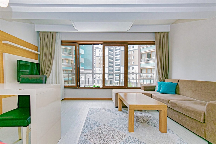 Квартира планировки 1+1 в микрорайоне Гюзельоба - Анталия 