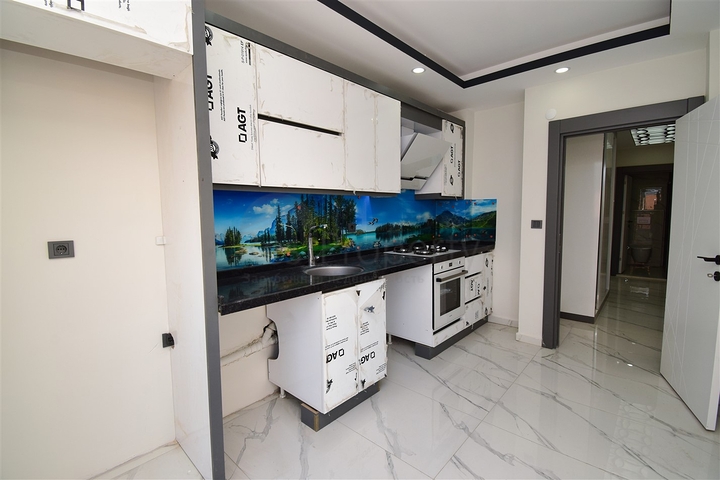 Квартиры планировки 1+1 и 4+1 в микрорайоне Конуксевер - Анталия 