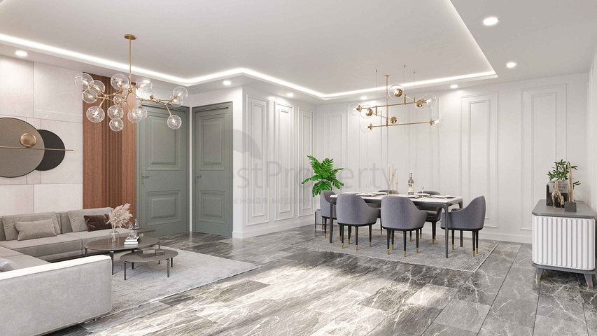 Вилла планировки 3+1, 4+2 в районе Алтынташ - Анталия 