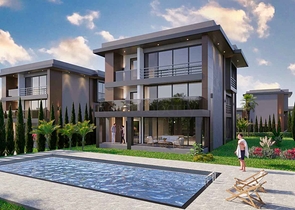 Вилла планировки 3+1, 4+2 в районе Алтынташ - Анталия 