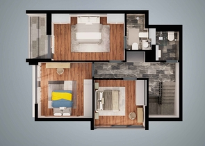 Вилла планировки 3+1, 4+2 в районе Алтынташ - Анталия 