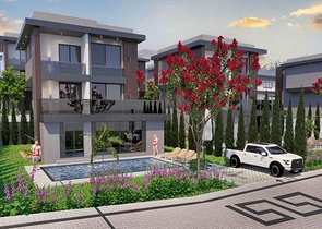 Вилла планировки 3+1, 4+2 в районе Алтынташ - Анталия 