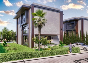 Вилла планировки 3+1, 4+2 в районе Алтынташ - Анталия 