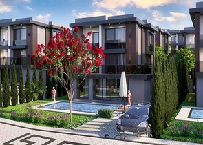 Вилла планировки 3+1, 4+2 в районе Алтынташ - Анталия 