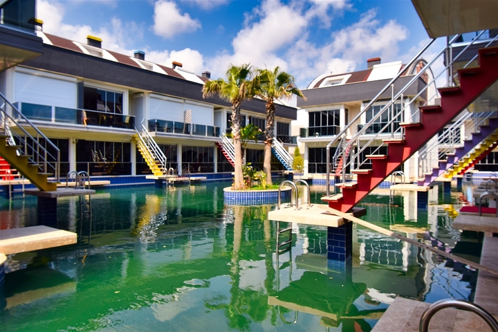 Квартира планировки 2+1 дуплекс в микрорайоне Гюзельоба - Анталия