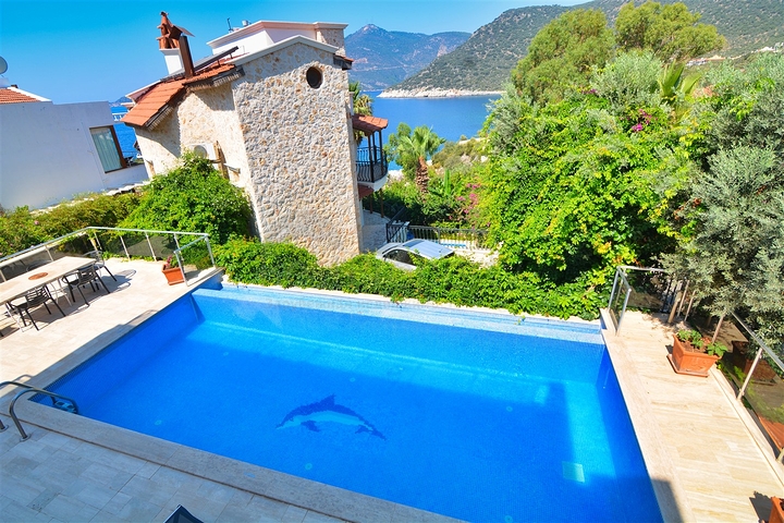 Вилла планировки 3+1 районе Калкан - Анталия 