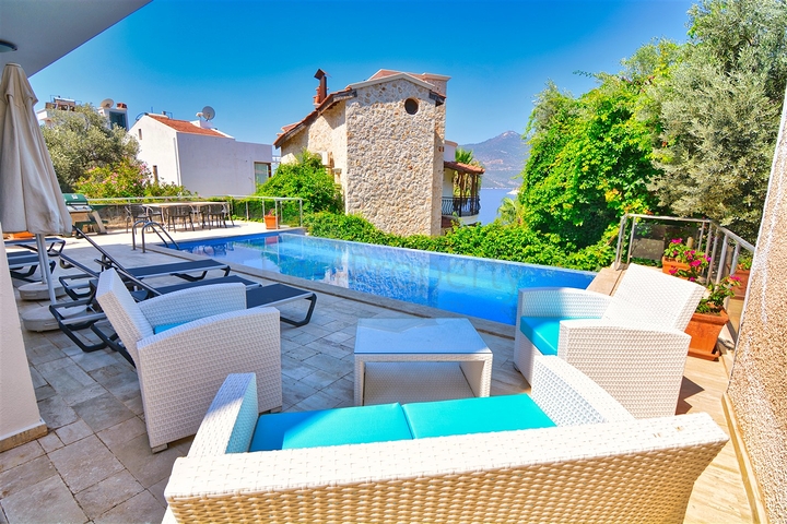 Вилла планировки 3+1 районе Калкан - Анталия 