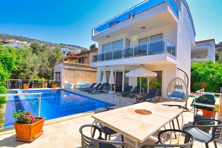 Вилла планировки 3+1 районе Калкан - Анталия 