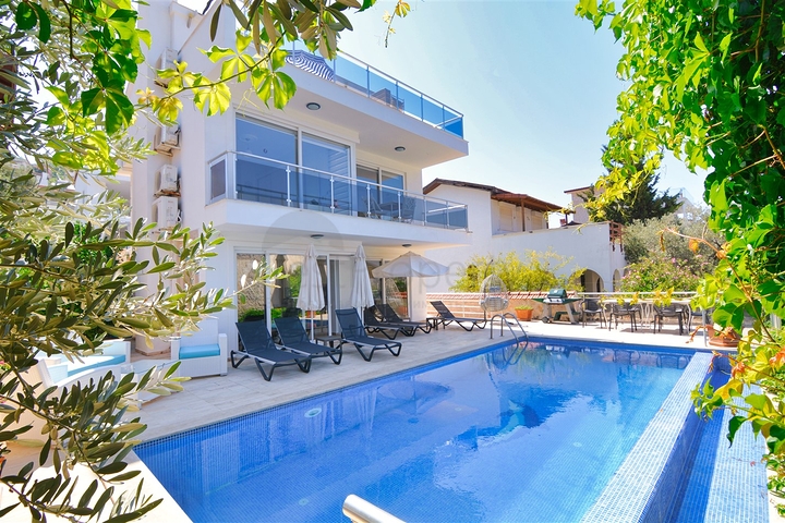 Вилла планировки 3+1 районе Калкан - Анталия 