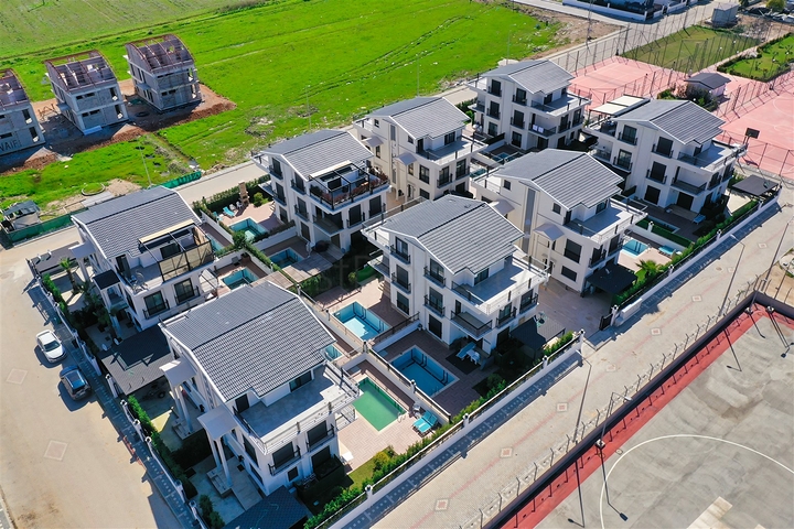 Виллы планировки 4+1 в районе Белек - Анталия 