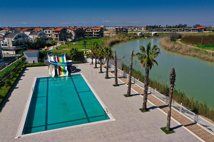 Вилла планировки 6+1 в районе Белек - Анталия 