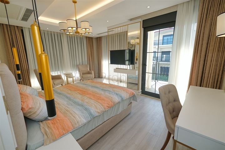 Вилла планировки 6+1 в районе Белек - Анталия 