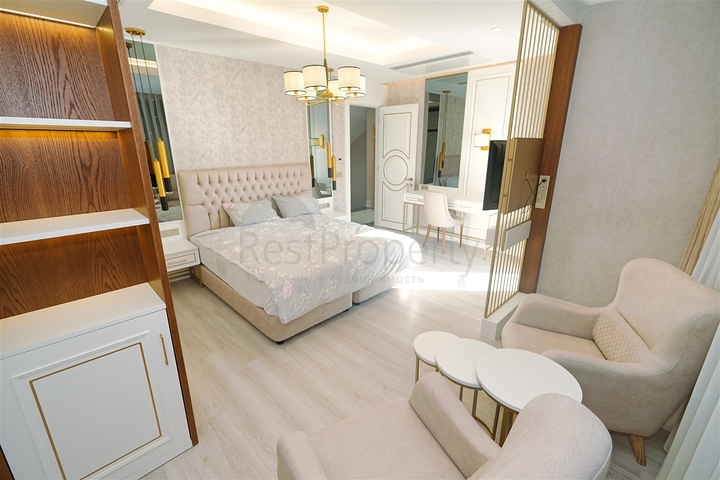 Вилла планировки 6+1 в районе Белек - Анталия 