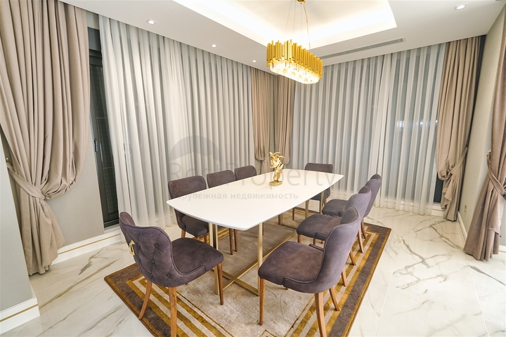 Вилла планировки 6+1 в районе Белек - Анталия 